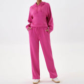 2 Piece Hoodies Sweatsuit Set with Pockets