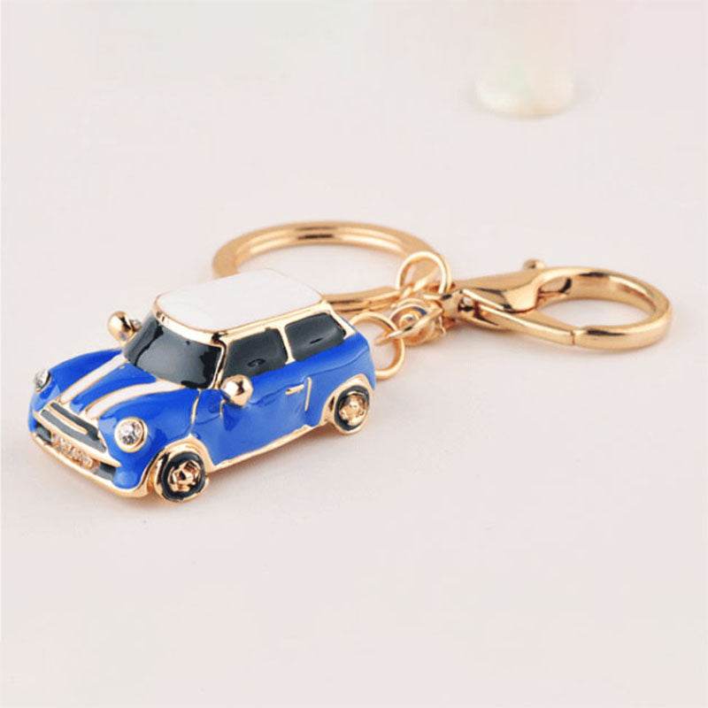 Metal Mini Car Keychain for Bag Accessories and Gifts