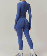 Activewear Set With Sports Jacket and Leggings