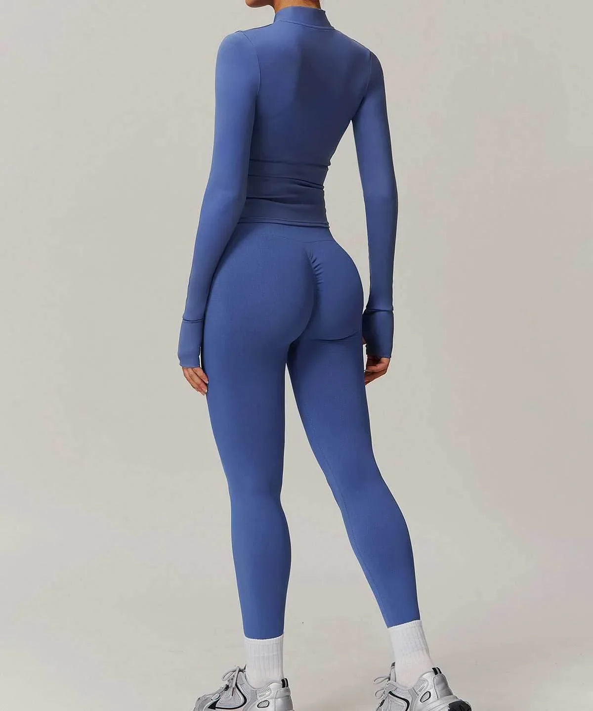 Activewear Set With Sports Jacket and Leggings -