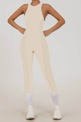 Sleeveless One Piece Yoga Bodysuit