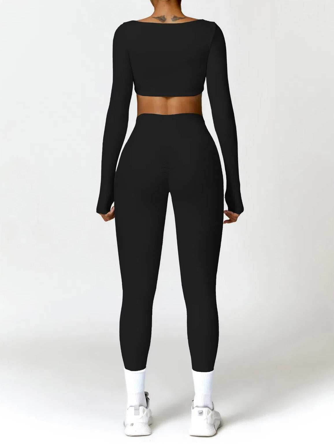 2 Piece Long Sleeve Yoga Set