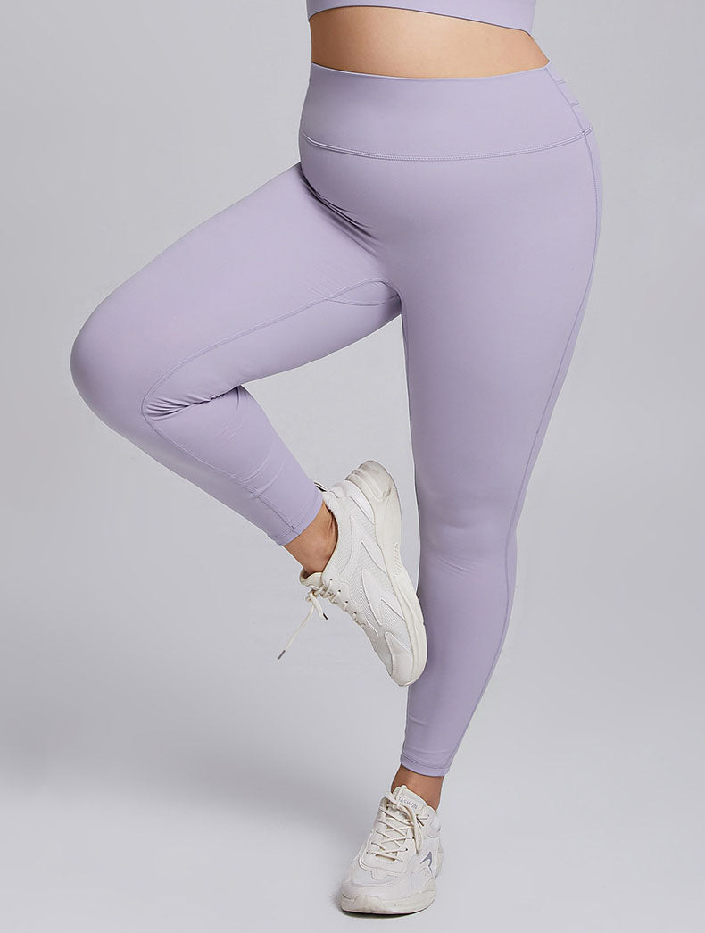 Plus Size High Waist Tummy Control Yoga Leggings