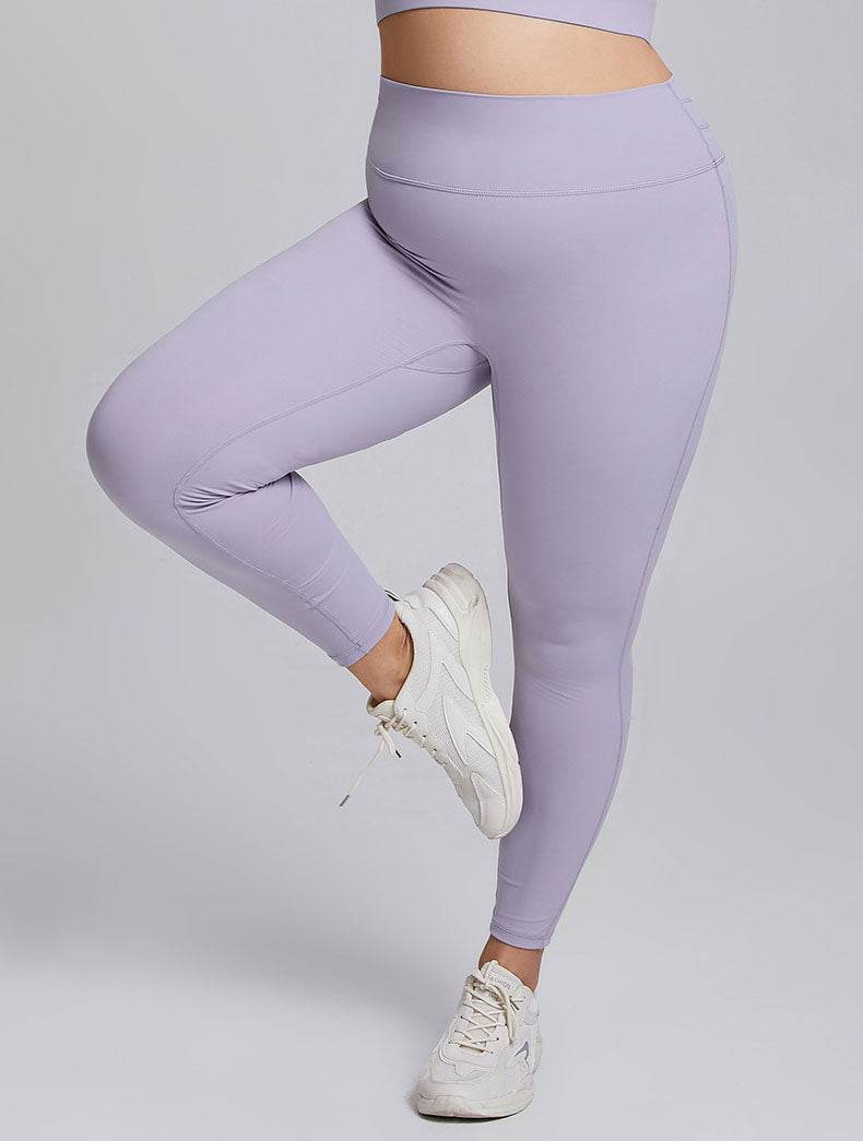 Plus Size High Waist Tummy Control Yoga Leggings
