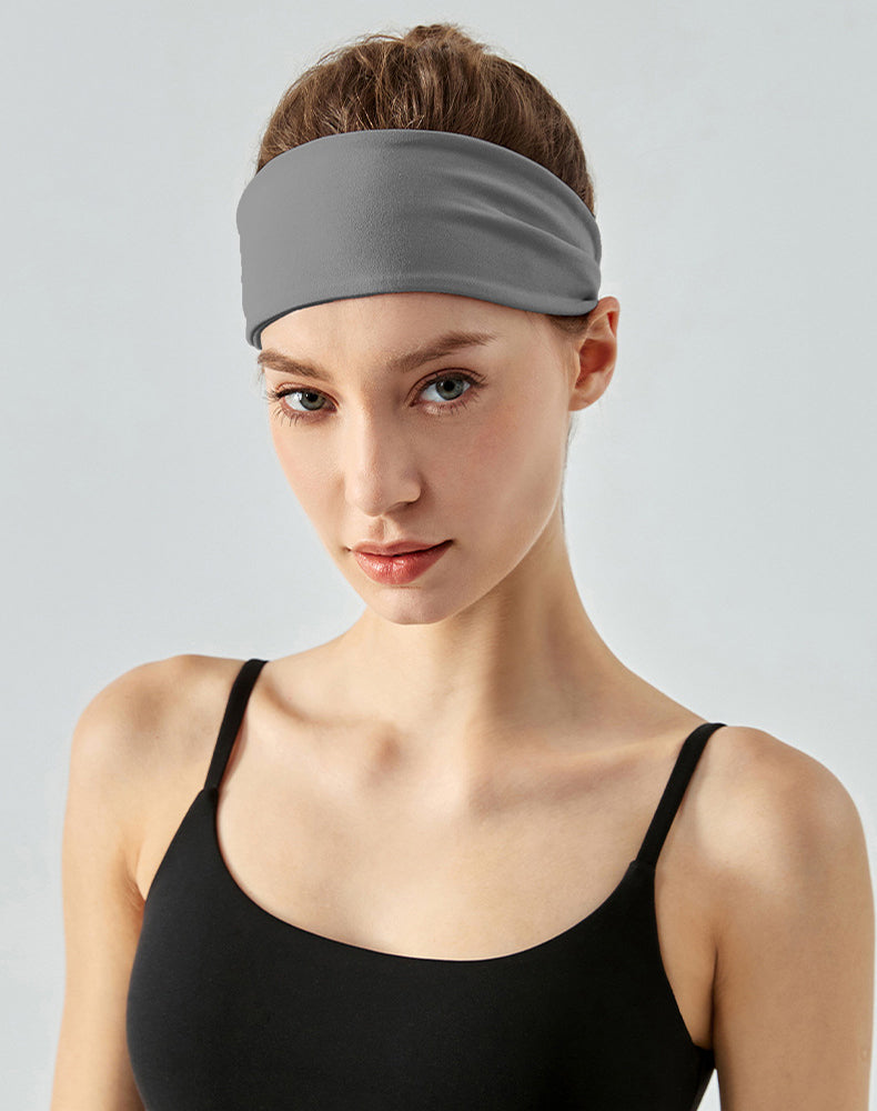 Wide Elastic Soft Sports Headband