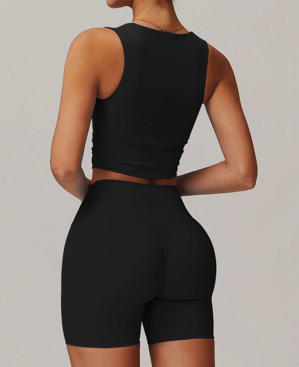 Activewear Set with Tank and Short | Perfect for Fitness and Leisure