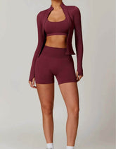 Seamless Sports Clothing Set