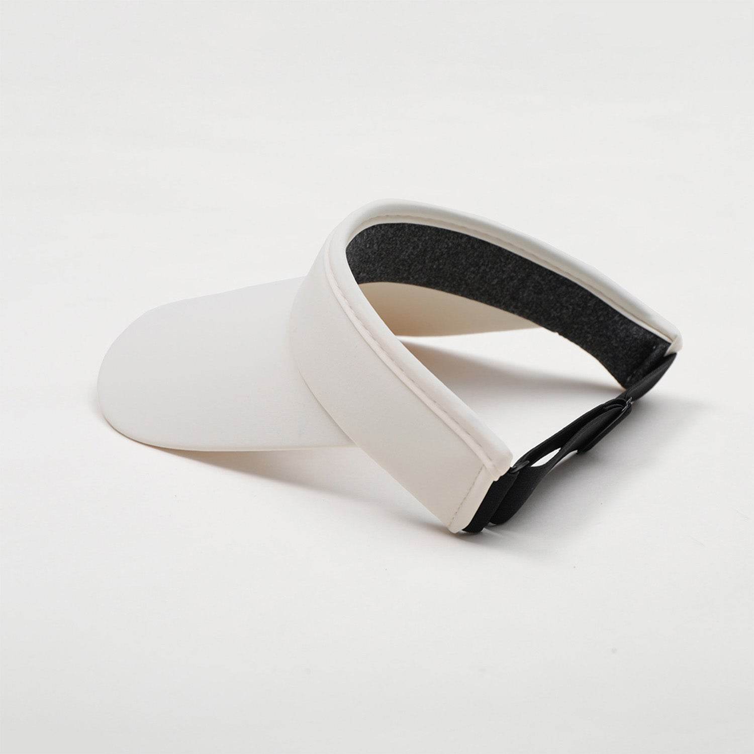Wide Brim Sports Visor Hats Adjustable Empty Top Cap