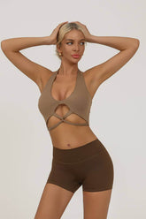 Halter Sports Bra