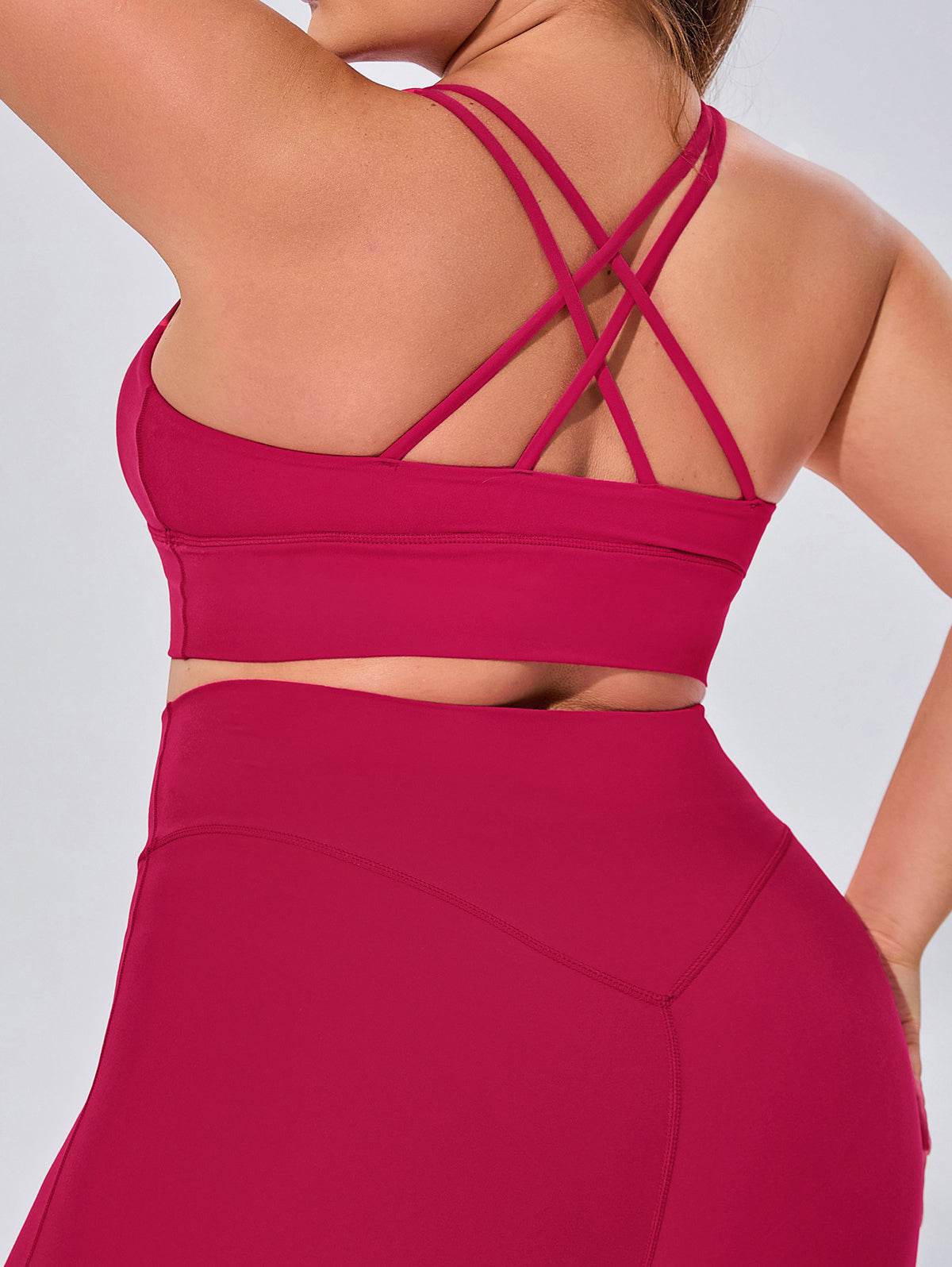 Cross Strap Sports Bra