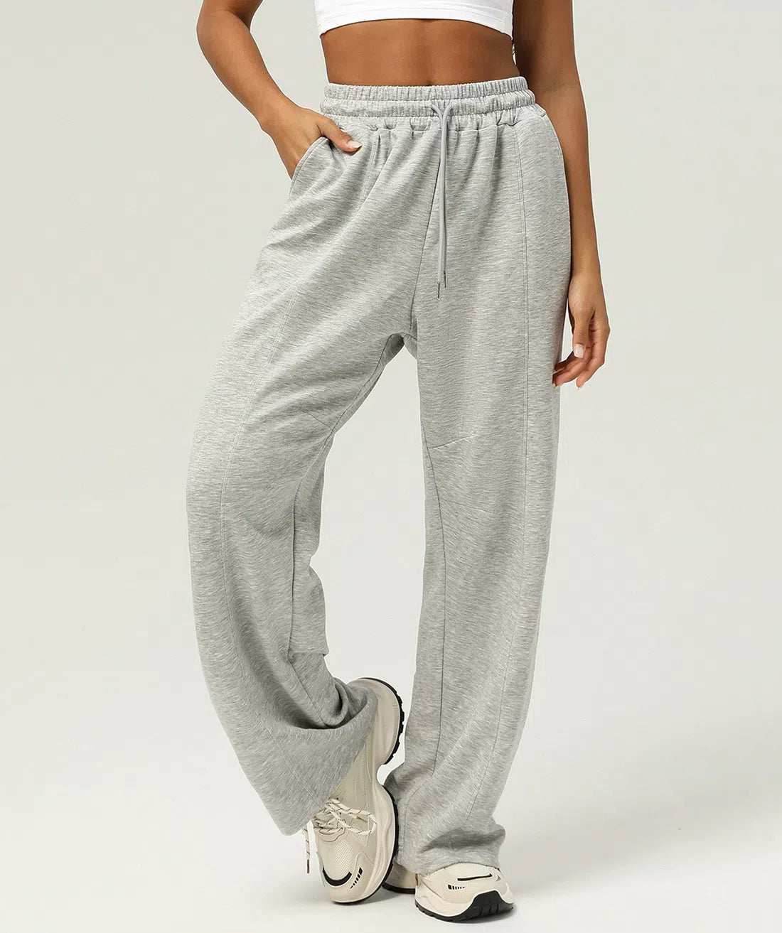 Casual Yoga Jogger Pant with Drawstring and Pockets