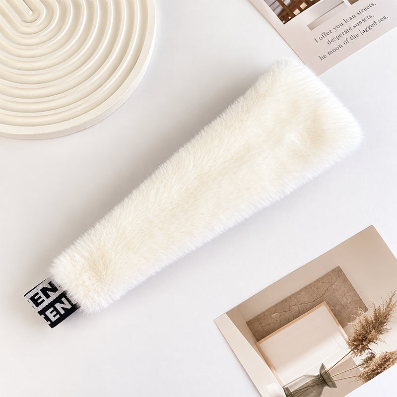 Faux Fur Furry Ear Headbands Elastic Hairbands