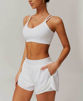 Cross Back Sports Bra