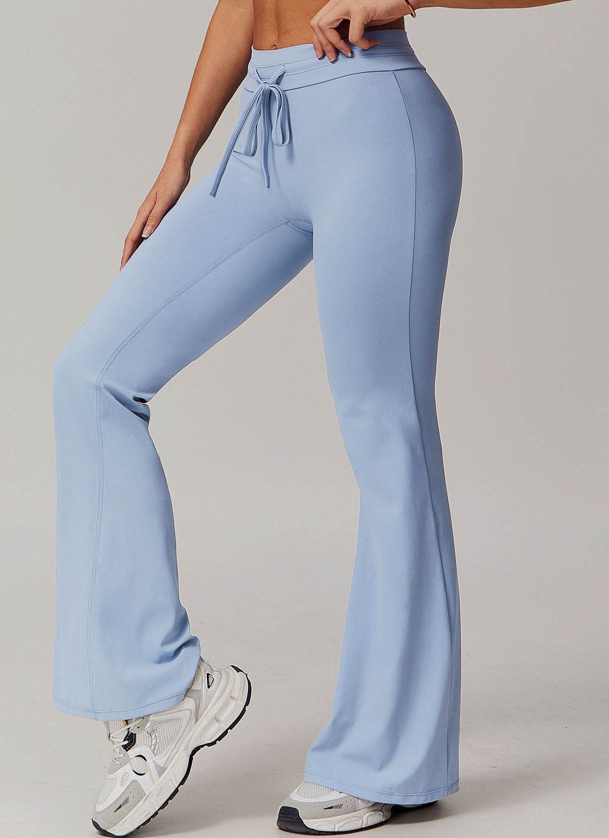 High Waist Wide Leg Yoga Flare Pants