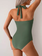 Tie Back One Piece Swimsuit