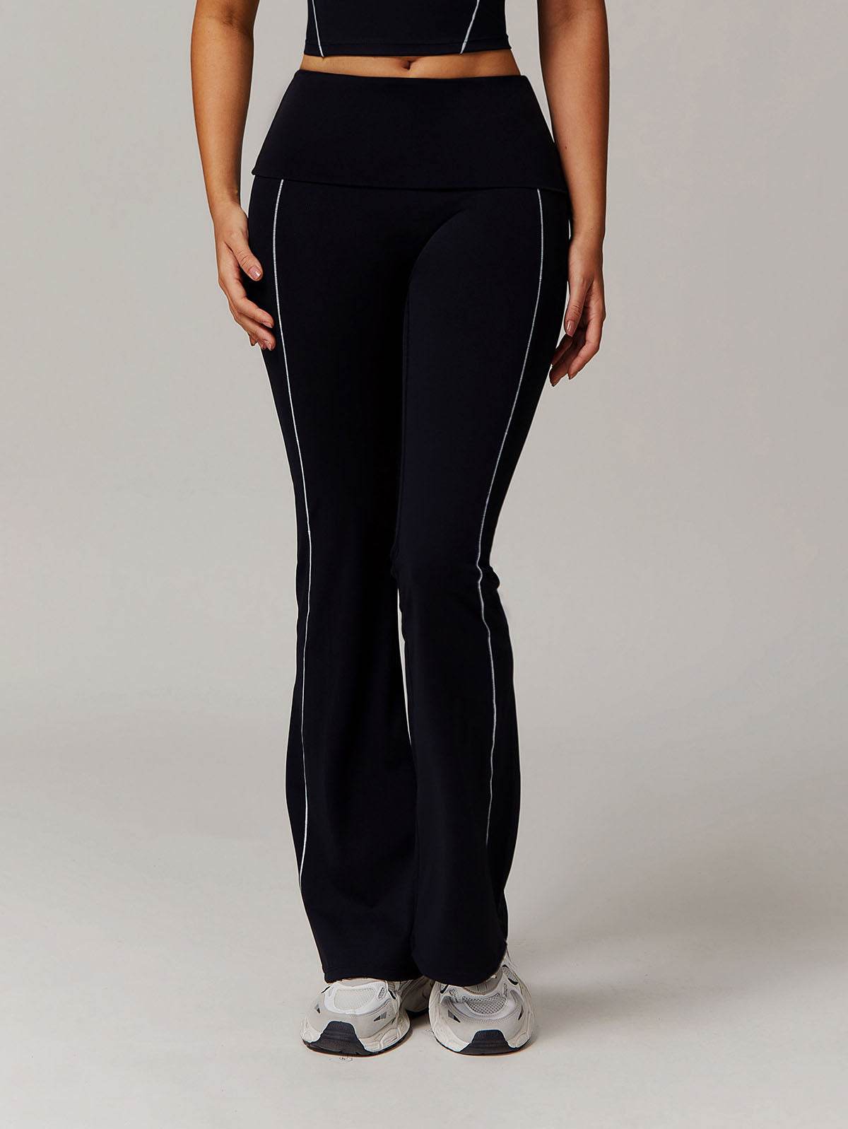 High Waist Yoga Flared Pants