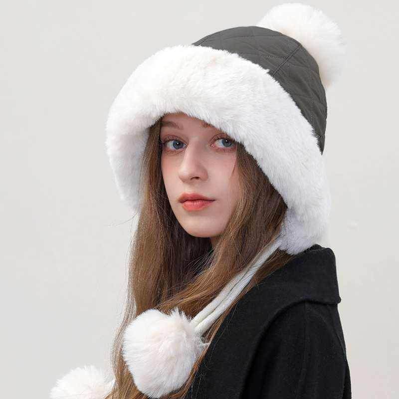 Beanie Hat Cap with Pompom