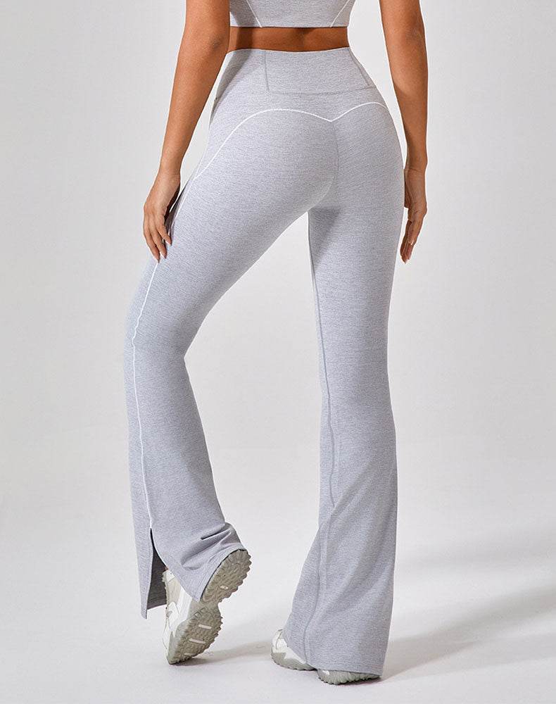 Tummy Control Wide Leg Yoga Flared Pants