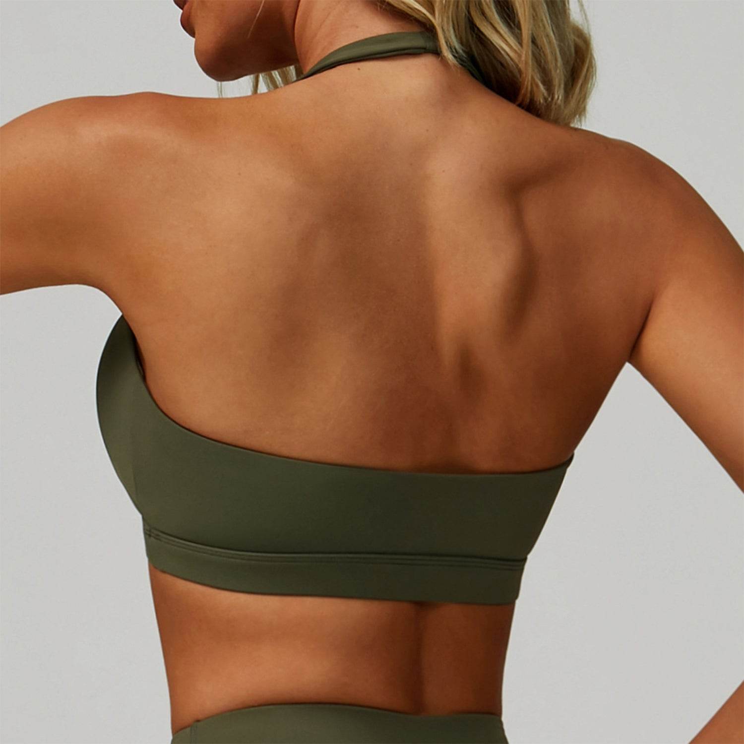 Halter Square Neck Sports Bra