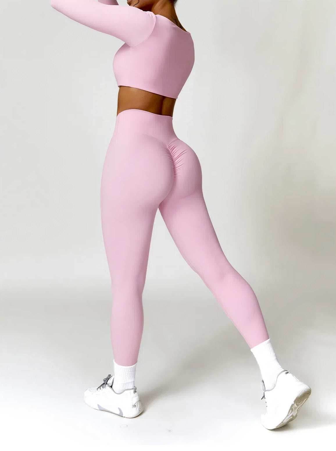 2 Piece Long Sleeve Yoga Set
