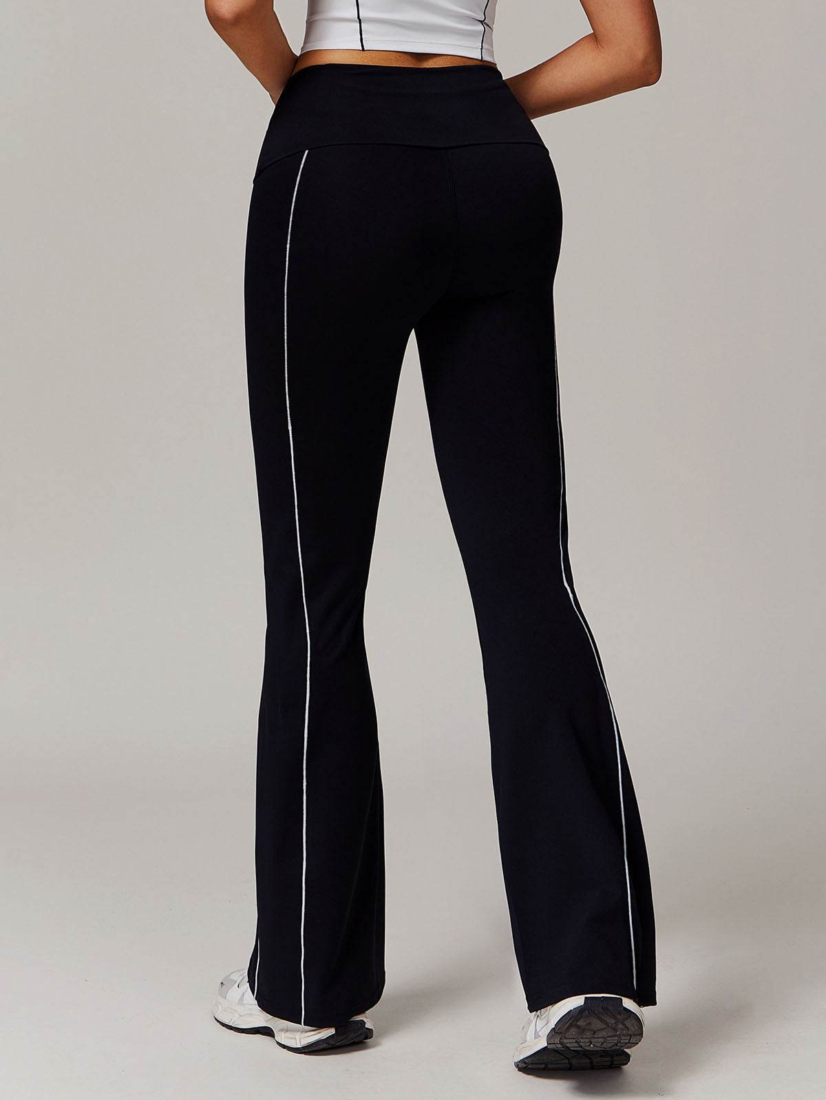 High Waist Yoga Flared Pants