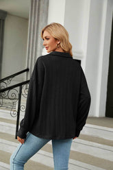 Casual Long Sleeve Button Down Shirt Coat
