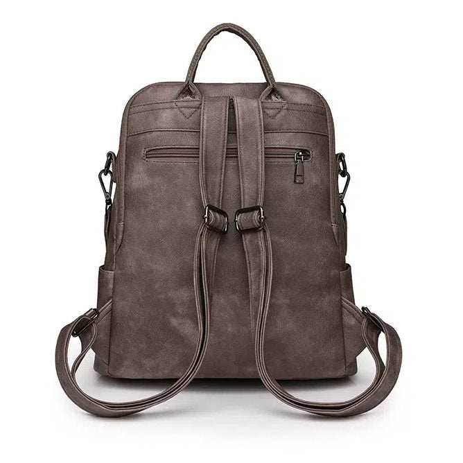 Elegant PU Leather Backpack