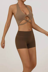 Halter Sports Bra