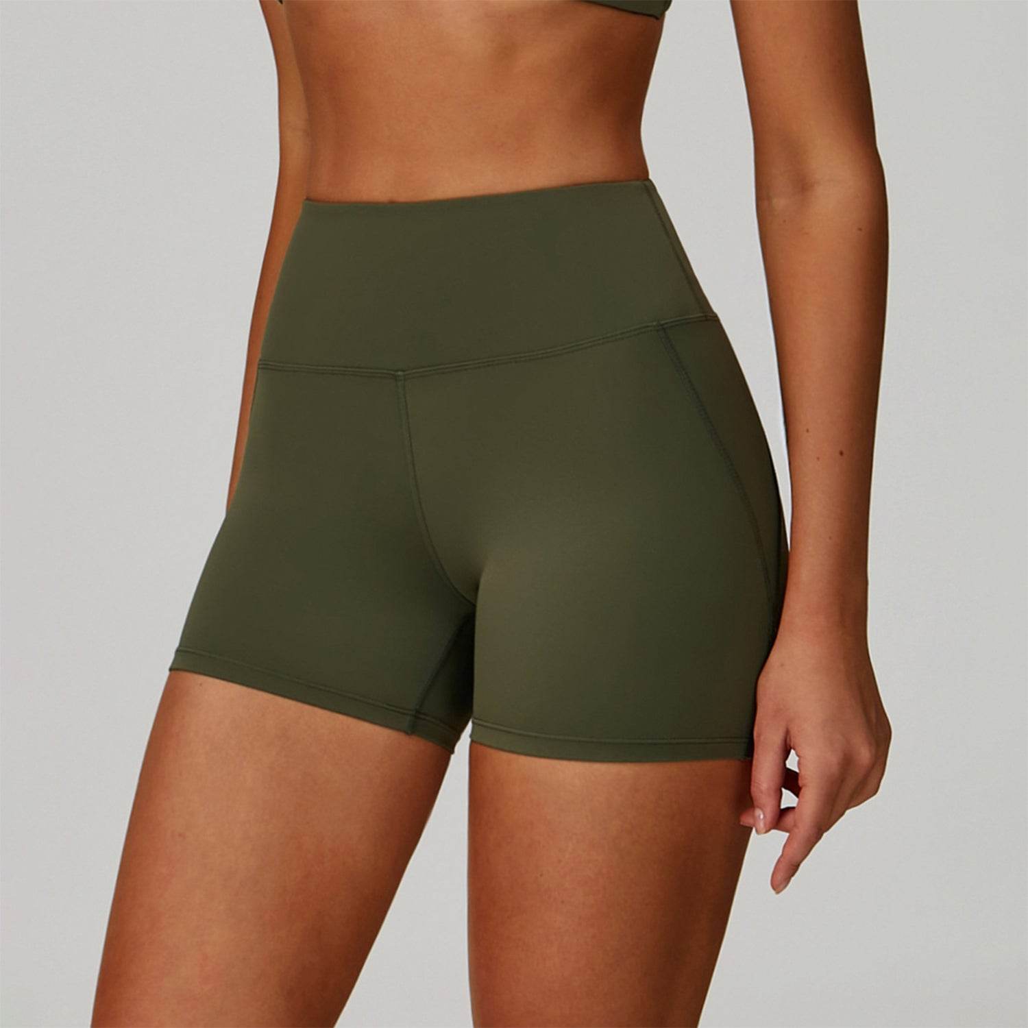 High Waist Tummy Control Running Short