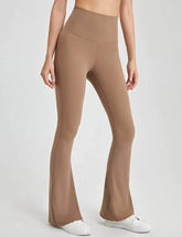 Cross Back Yoga Flare Leggings