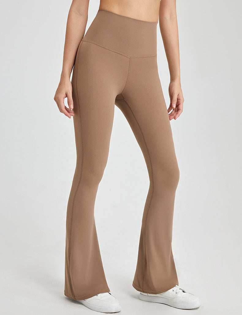 Cross Back Yoga Flare Leggings