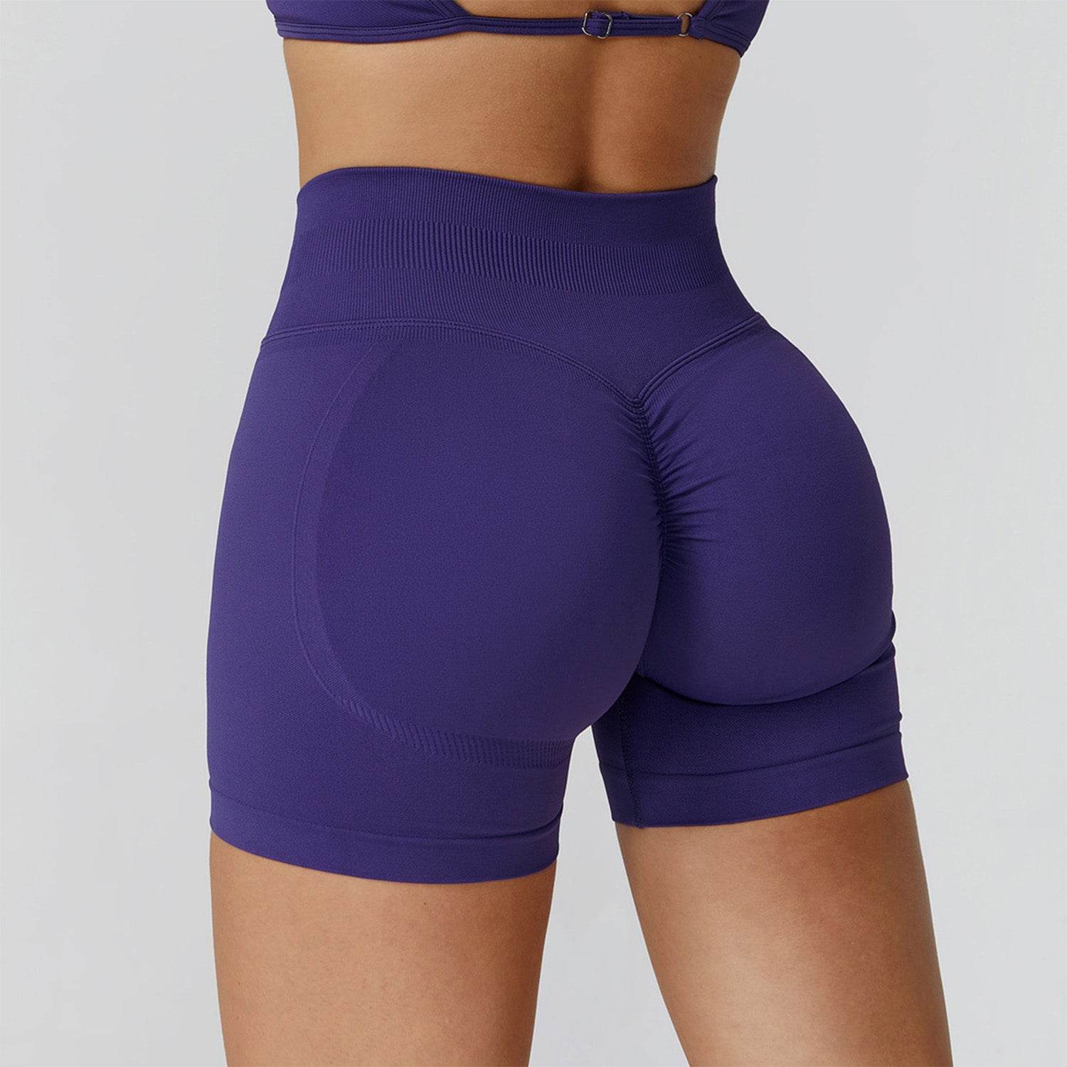 High Waist Workout Short Tummy Biker Shorts