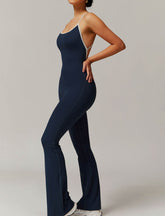 Spaghetti Strap Halter Yoga Bodysuit