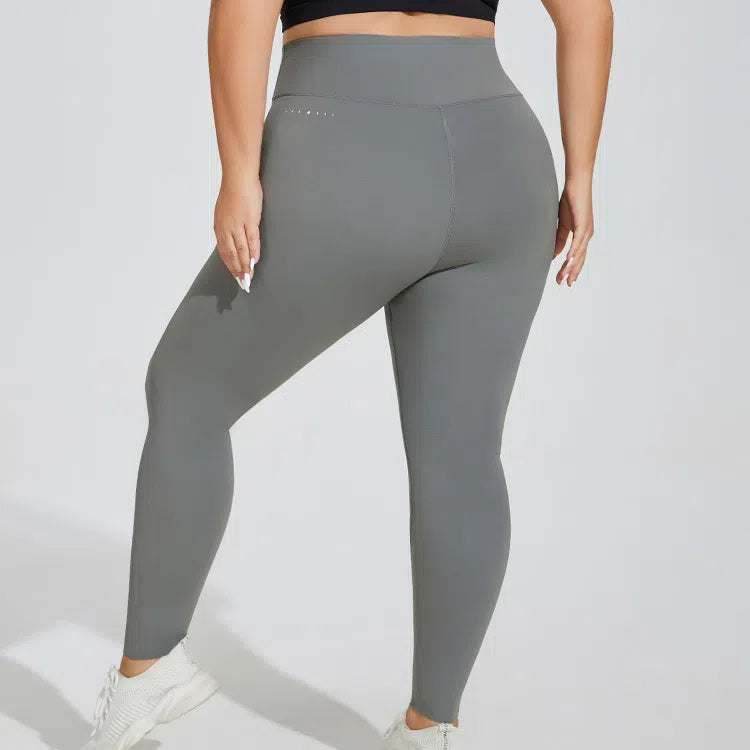Plus Size High Waist Seamless Yoga Leggings