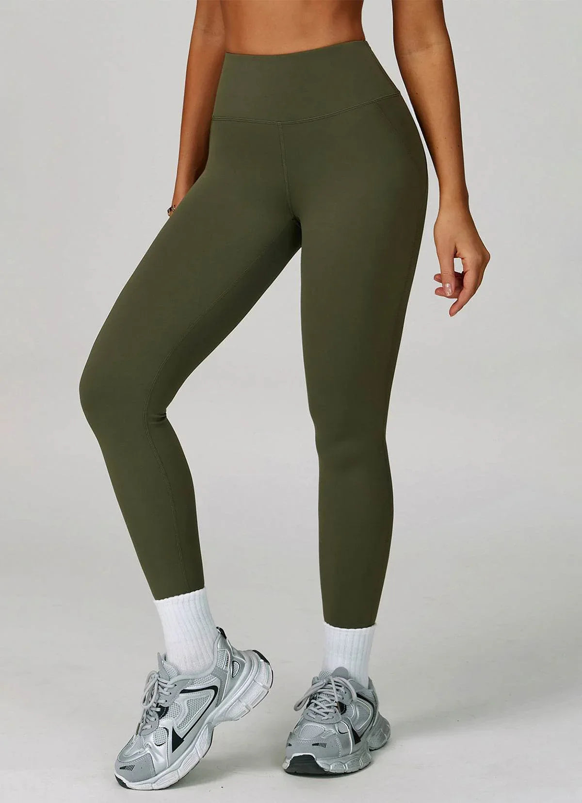 High Waist Tummy Control Running Legging -