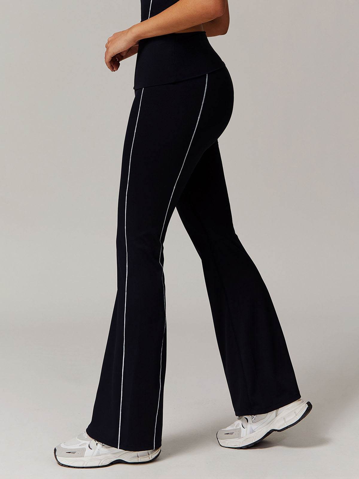High Waist Yoga Flared Pants