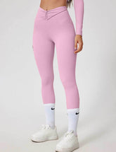 V Shape High Waist Yoga Leggings