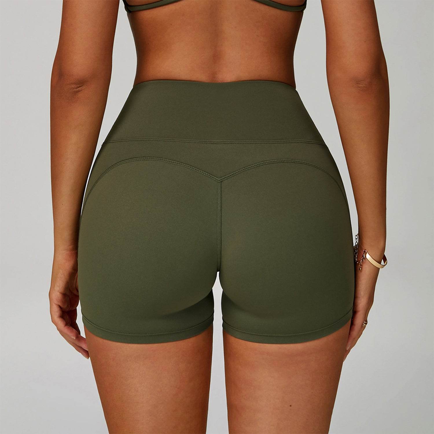 High Waist Tummy Control Running Short