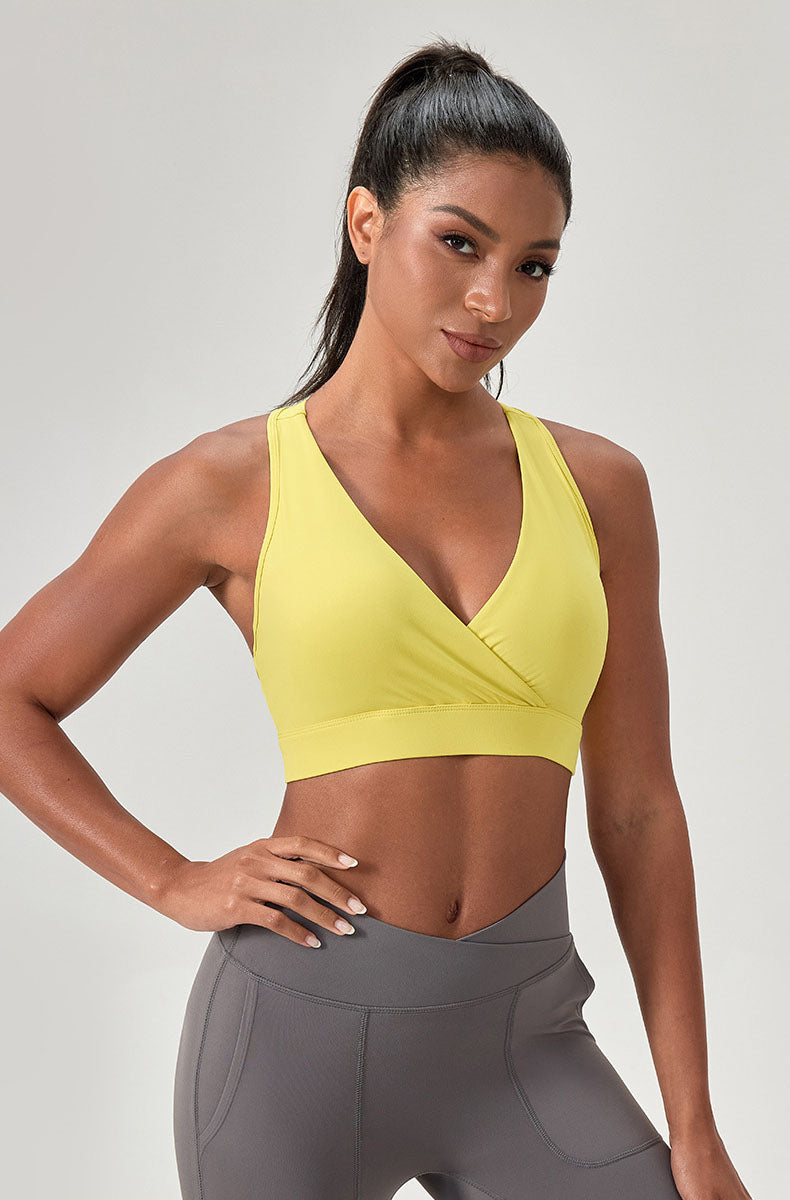 Two Ways Twist Racerback Sports Bra