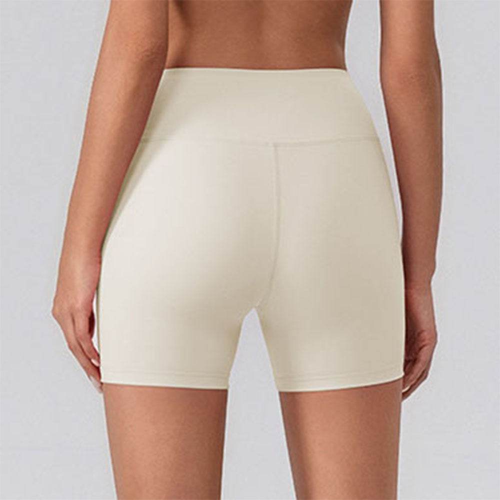 High Waist Tummy Control Hollow Out Yoga Shorts