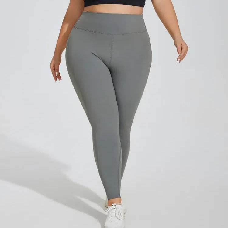 Plus Size High Waist Seamless Yoga Leggings