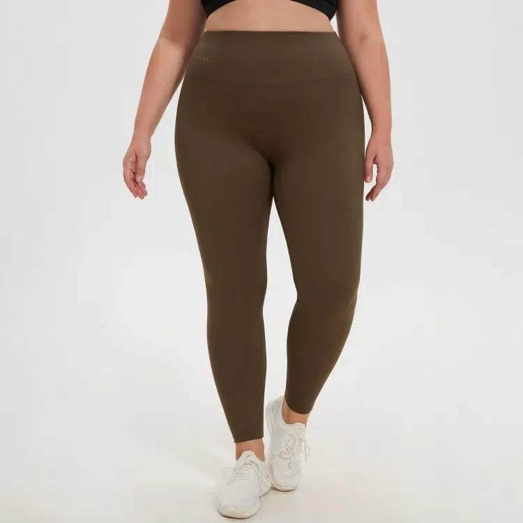 Plus Size High Waist Fitness Leggings