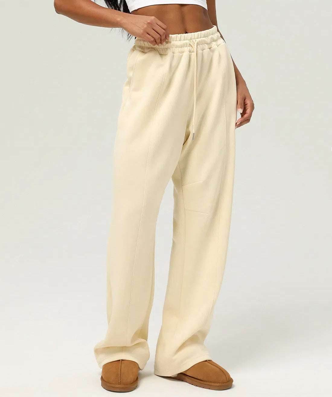 Casual Yoga Jogger Pant with Drawstring and Pockets