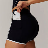 High Waist Stretch Fitness Shorts