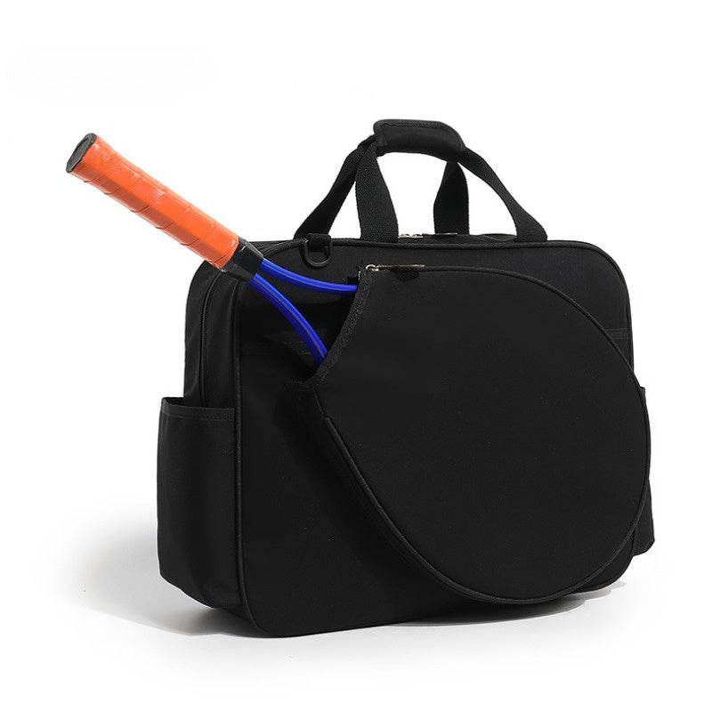 Canvas Tennis Shoulder Bag Pickleball Tote Handbag