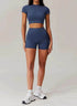 Sports Set With Short Sleeve T-Shirt and Short