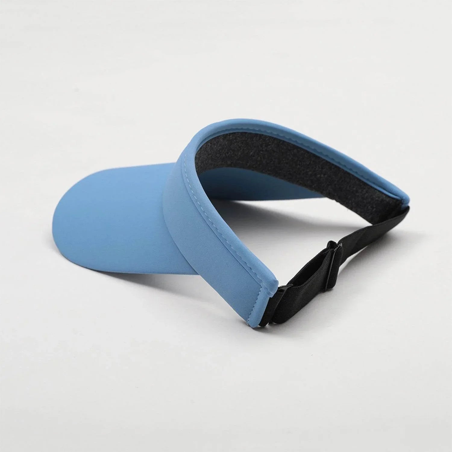 Wide Brim Sports Visor Hats Adjustable Empty Top Cap -