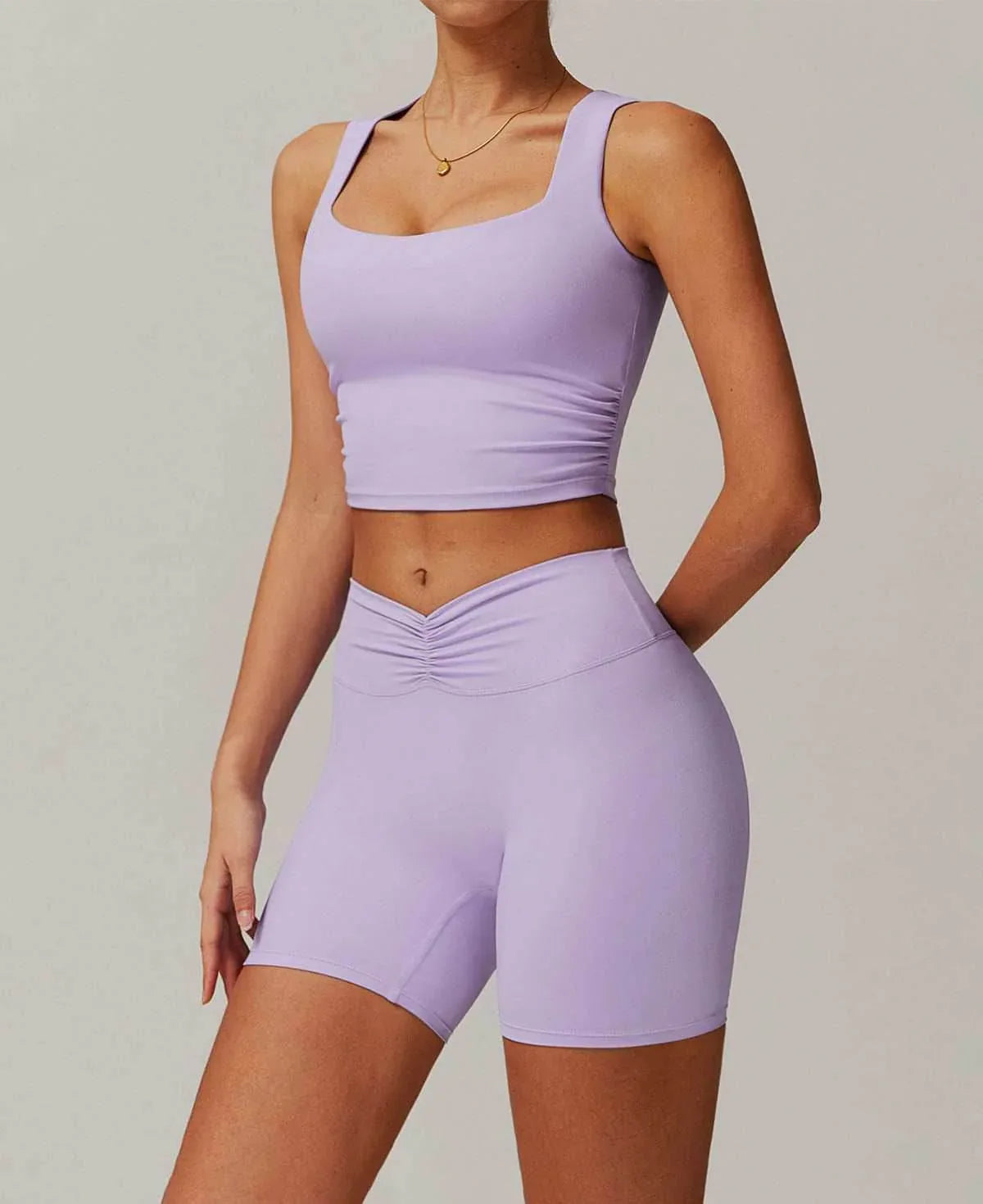 Activewear Set with Tank and Short -