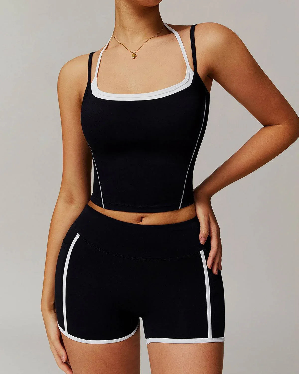 Double Crossed Yoga Tank Tops -