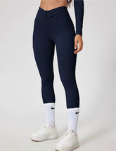 V Shape High Waist Yoga Leggings